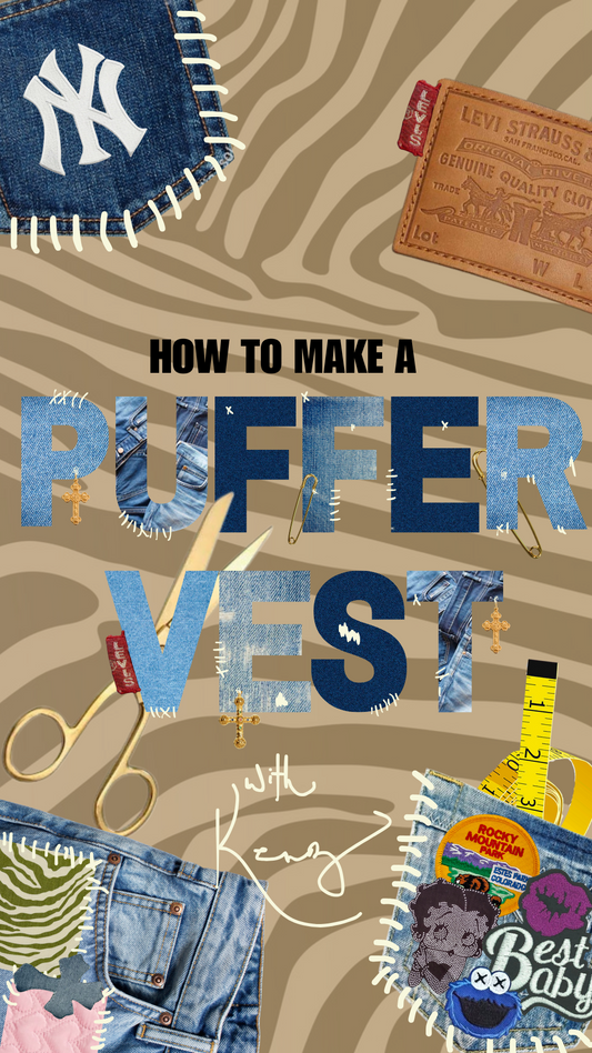 PUFFER VEST TUTORIAL