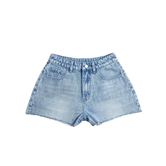 GAME-DAY DENIM SHORTS